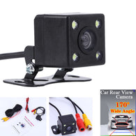 170° CMOS 4 LED Car Rear View Backup Parking Camera HD Night Vision Waterproof