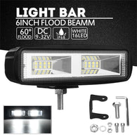 best Price 6 inch  48W 12V 24V LED Work Light Bar Flood Lamp Driving Fog Offroad LED Work Car Light for SUV 4WD Truck