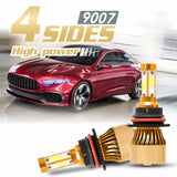 2019 2pcs LED Car Headlight Bulb 6500K Lamp LED DRL Car Lights LED Headlight