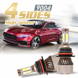 2019 2pcs LED Car Headlight Bulb 6500K Lamp LED DRL Car Lights LED Headlight