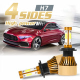 2019 2pcs LED Car Headlight Bulb 6500K Lamp LED DRL Car Lights LED Headlight