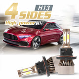 2019 2pcs LED Car Headlight Bulb 6500K Lamp LED DRL Car Lights LED Headlight