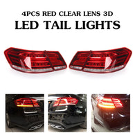 LED Tail Lights For Mercedes-Benz E Class W212 E350 E300 E250 E63 Sedan Lamps ABS Direct replacement Car Light Assembly 49x19cm