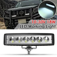 18W 12/24V IP65 Car LED Spot Work Light Flood Lamp Off-road Truck ATV Boat Truck